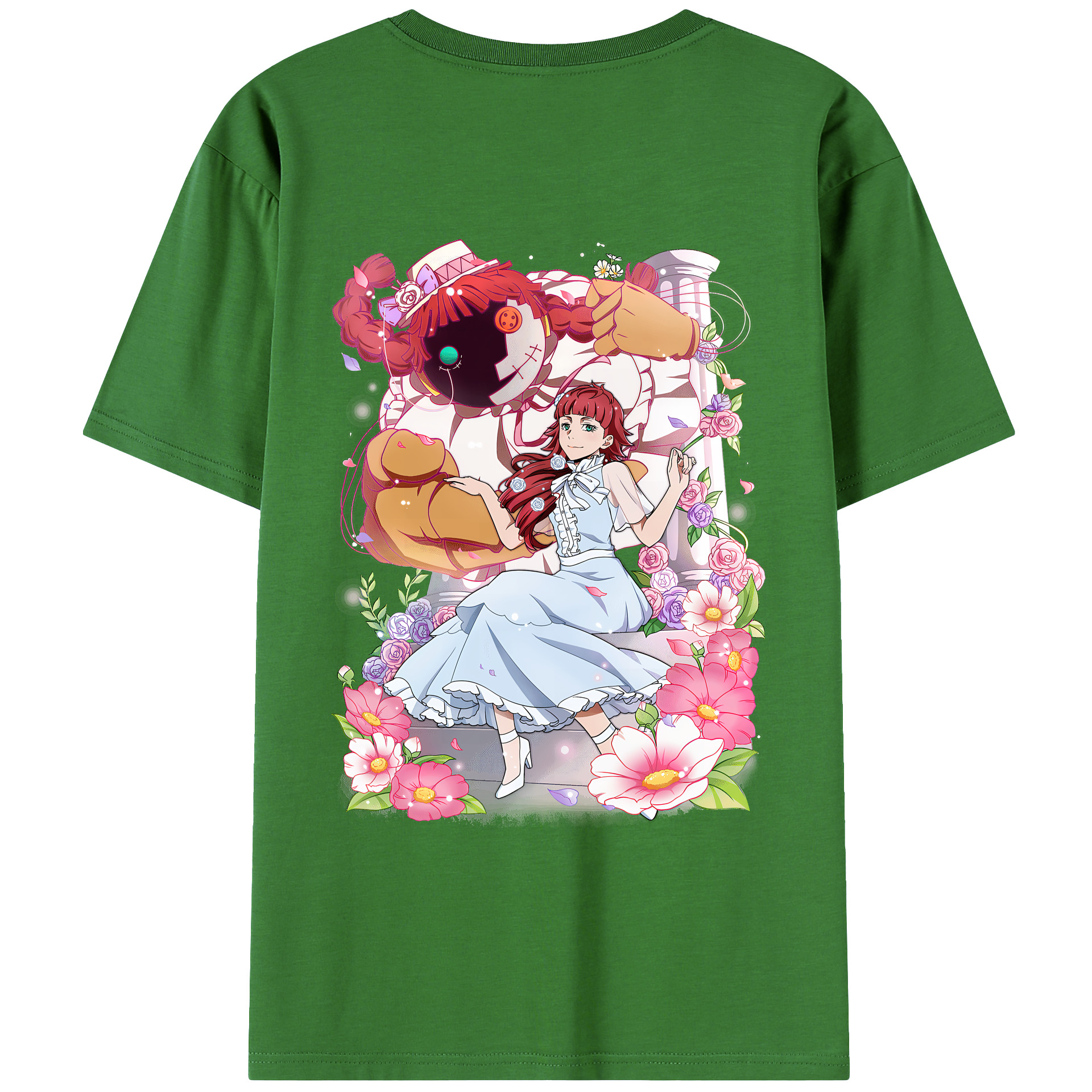 （画像用） 文豪ストレイドッグス Bungo Stray Dogs レディース半袖Tシャツ(バックプリント)